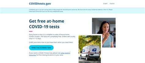 white house soft-launches covid-19 test request website|How to order free at.